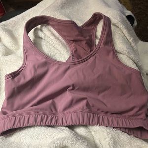 Athleta sports bra pink size small
